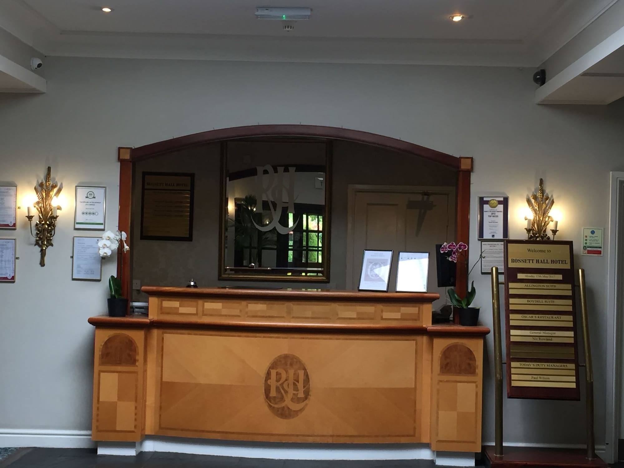 Rossett Hall Hotel Экстерьер фото